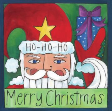 9" x 9" Oh What Fun Plaque